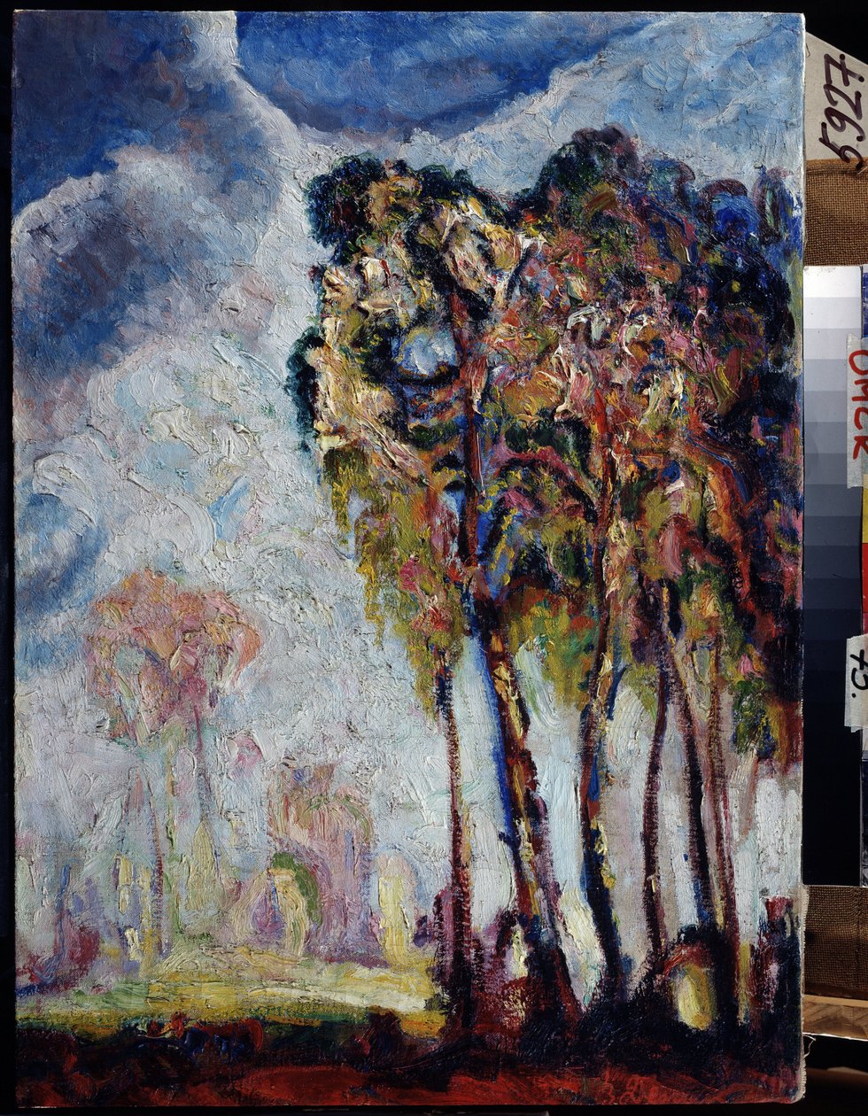 Paesaggio con alberi da Vasily Ivanovich Denisov