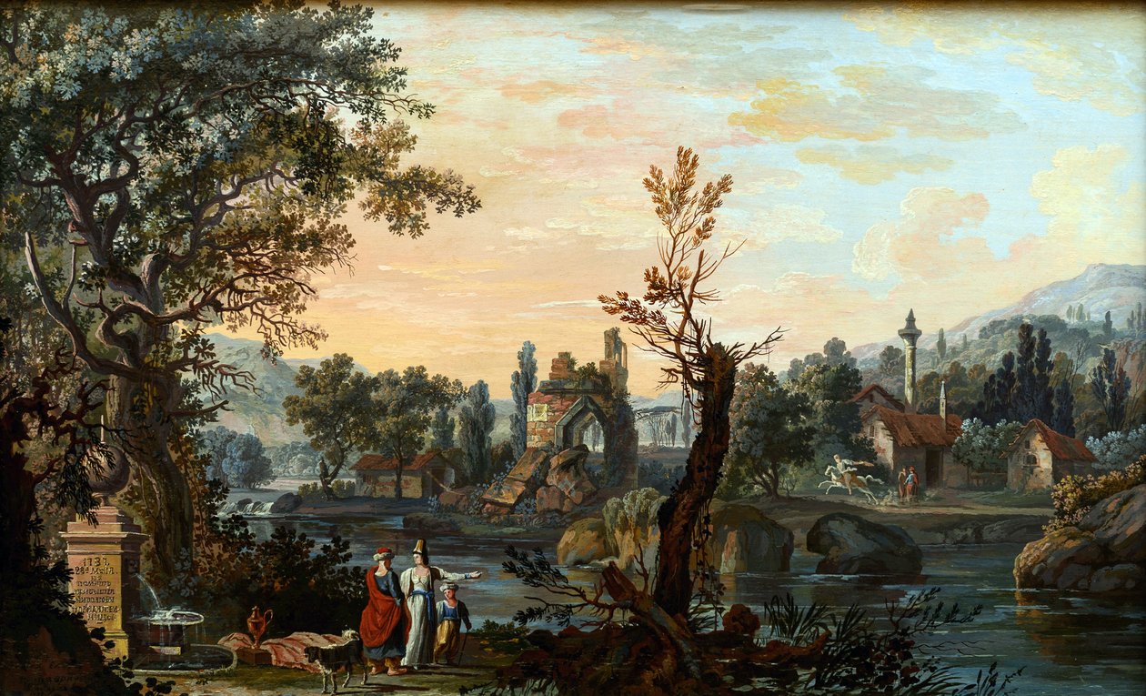 Veduta di Tauride da Vasily Petrovich Petrov
