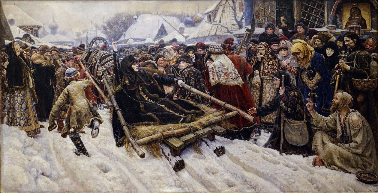 Boyarina Morozova da Vasily Surikov