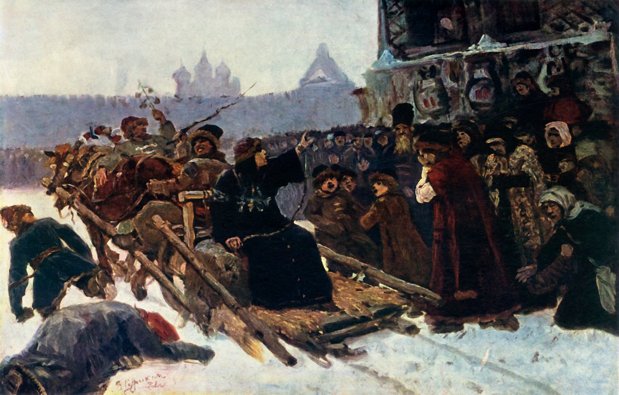 Il boiardo Morozova (studio) da Vasily Surikov