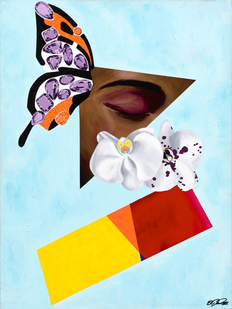 Madam Renaissance, 2014 (acrilico su tela) da Vaskeen Vaskeen