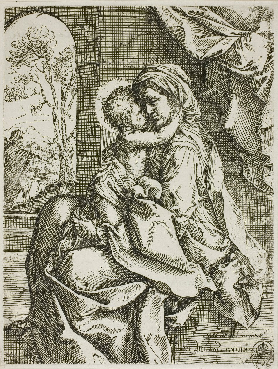 Madonna con Bambino e San Giuseppe da Ventura Salimbeni