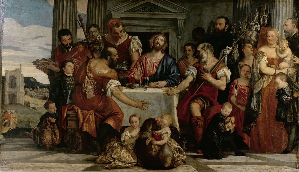 Cena in Emmaus da Paolo Veronese