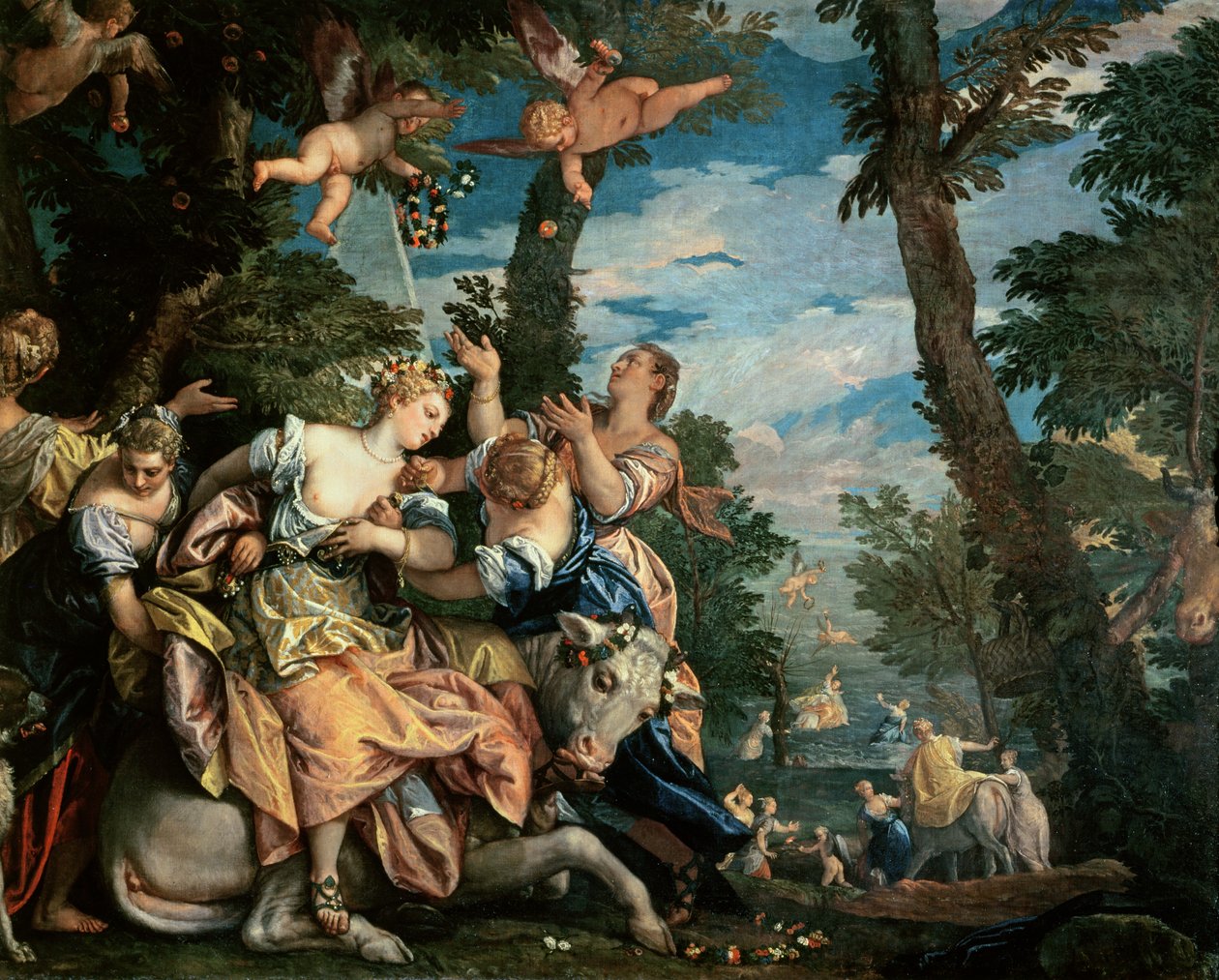 Il ratto di Europa da Paolo Veronese