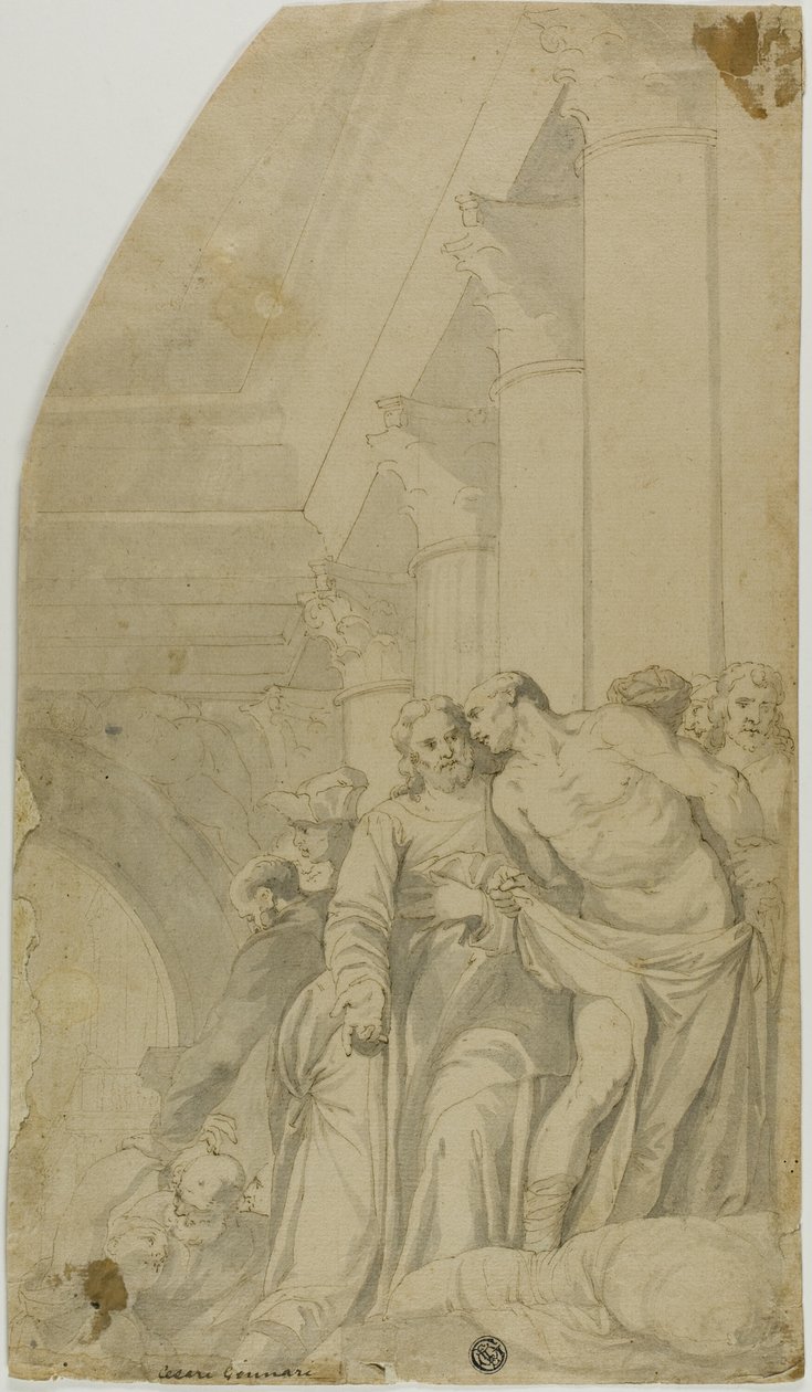 Cristo guarisce i malati alla piscina di Betesda da Veronese (Paolo Caliari)