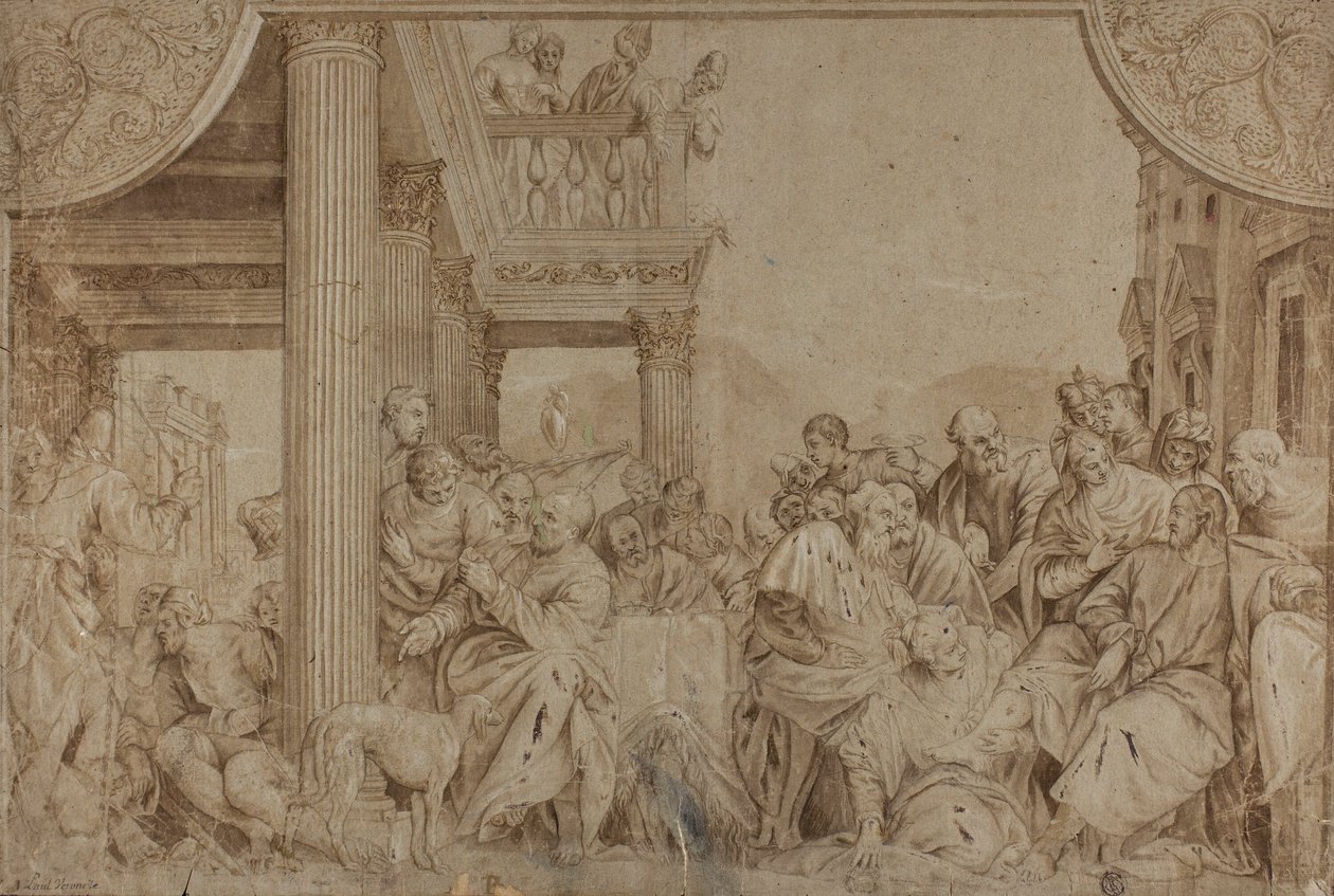 Cristo nella casa di Simone da Veronese (Paolo Caliari)