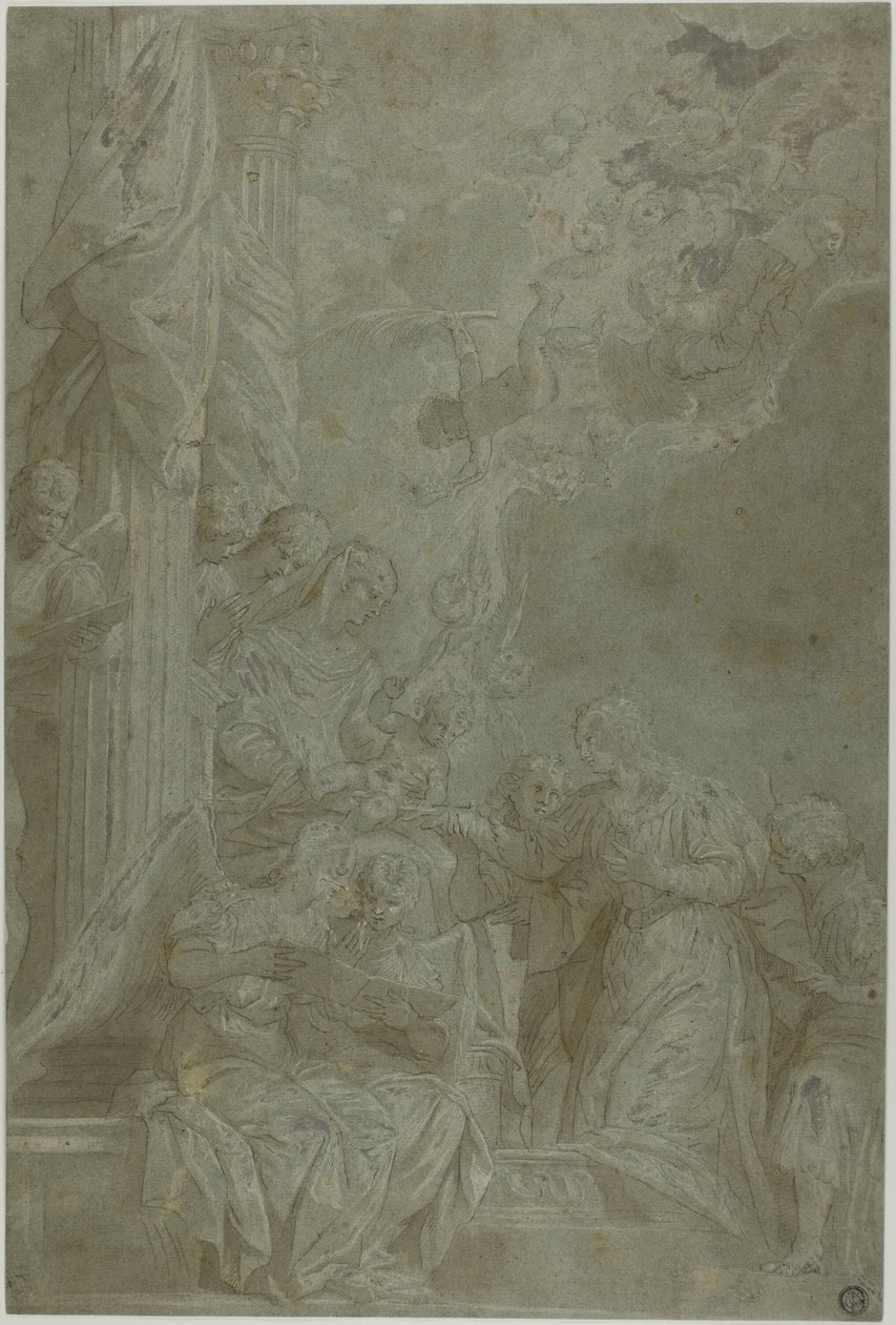 Matrimonio mistico di Santa Caterina da Veronese (Paolo Caliari)