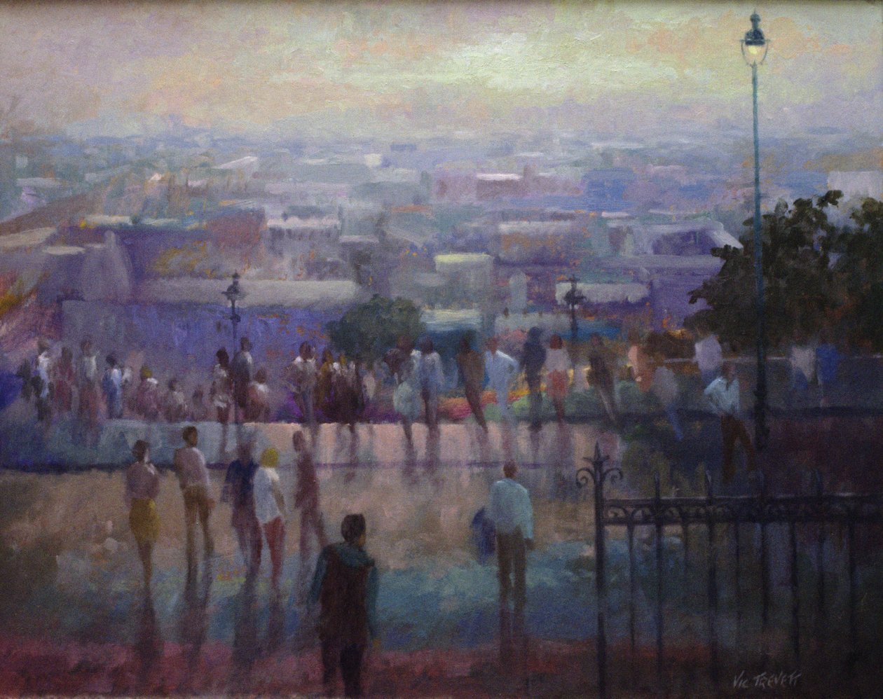Dai gradini del Sacre Coeur da Vic Trevett