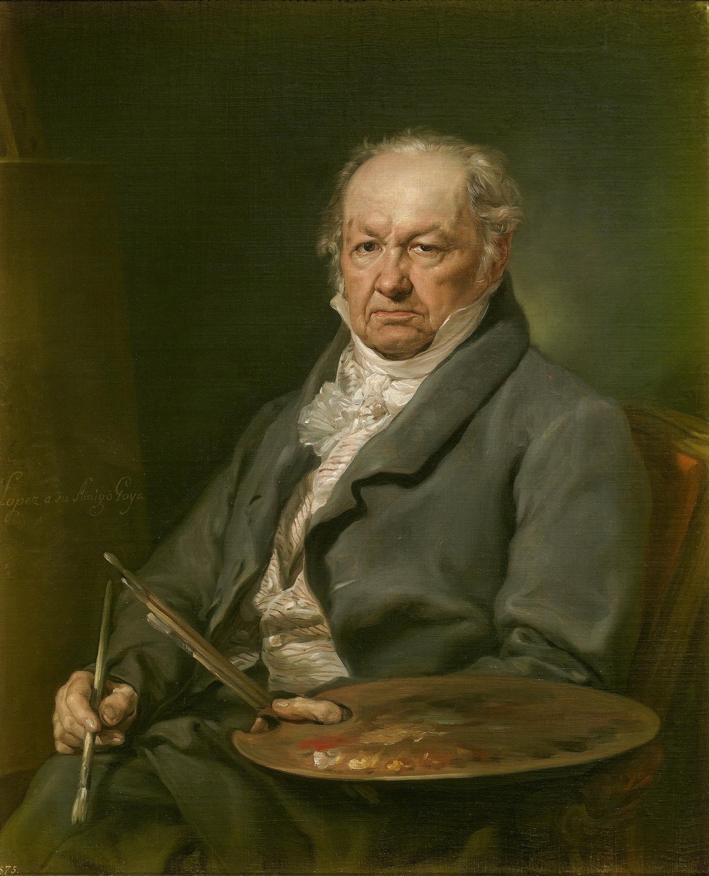 Francisco de Goya y Lucientes da Vicente Lopez y Portana