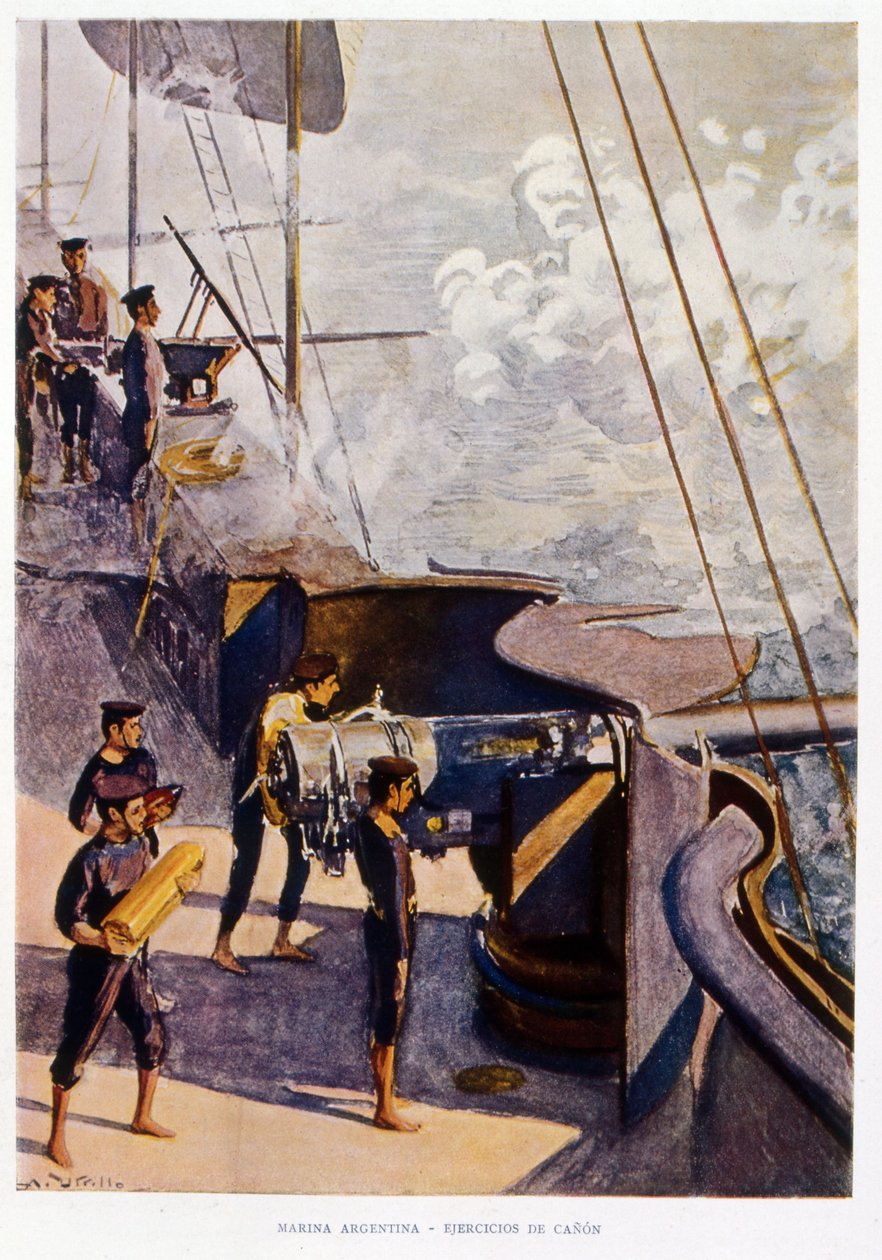 Marina argentina in esercitazione da Vicente Blasco Ibanez