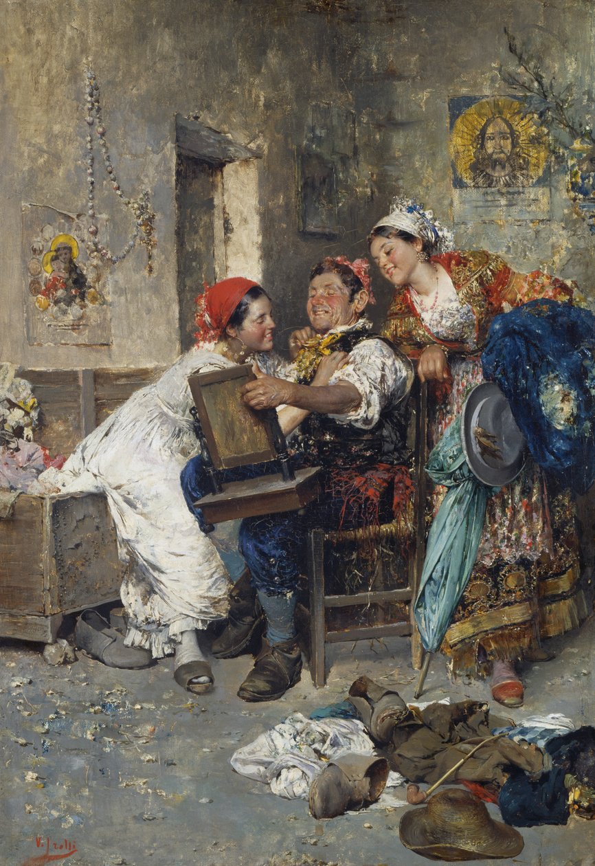 Zingari, uomo con due donne da Vicenzo Irolli