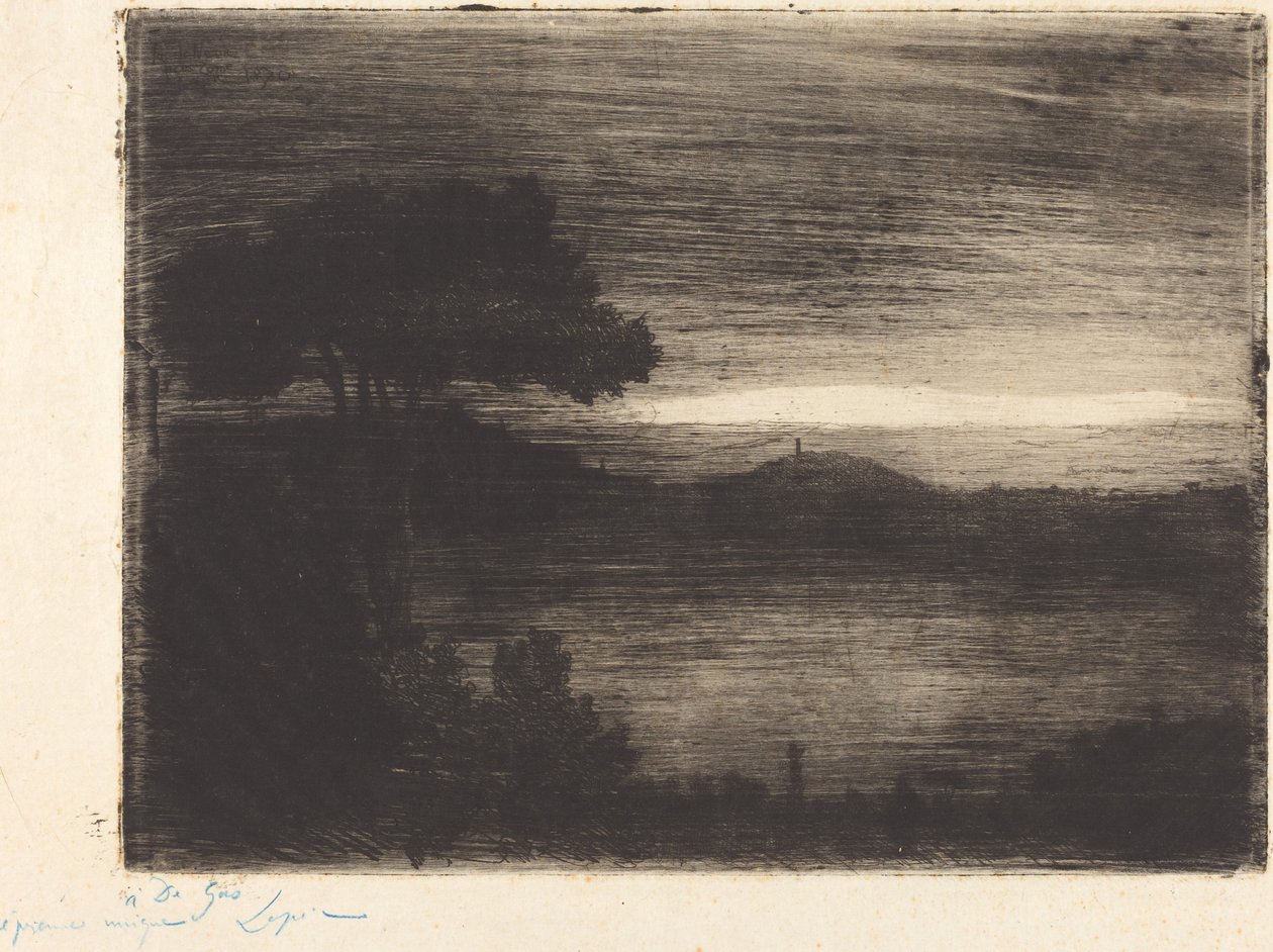 Lago di Nemi da Vicomte Ludovic Lepic