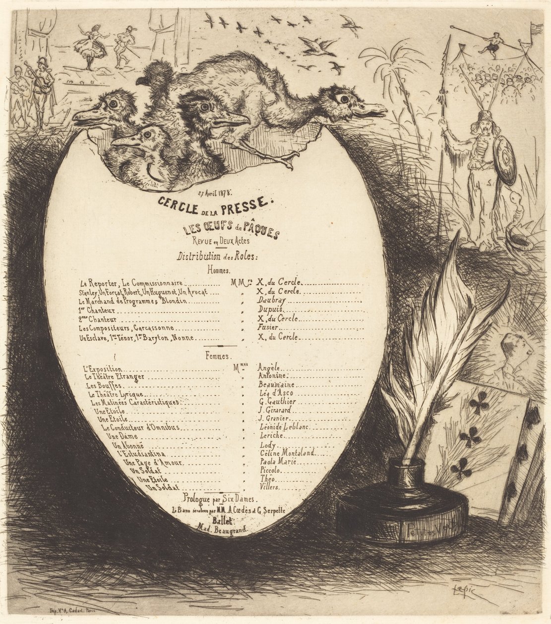 Le uova di Pasqua da Vicomte Ludovic Lepic