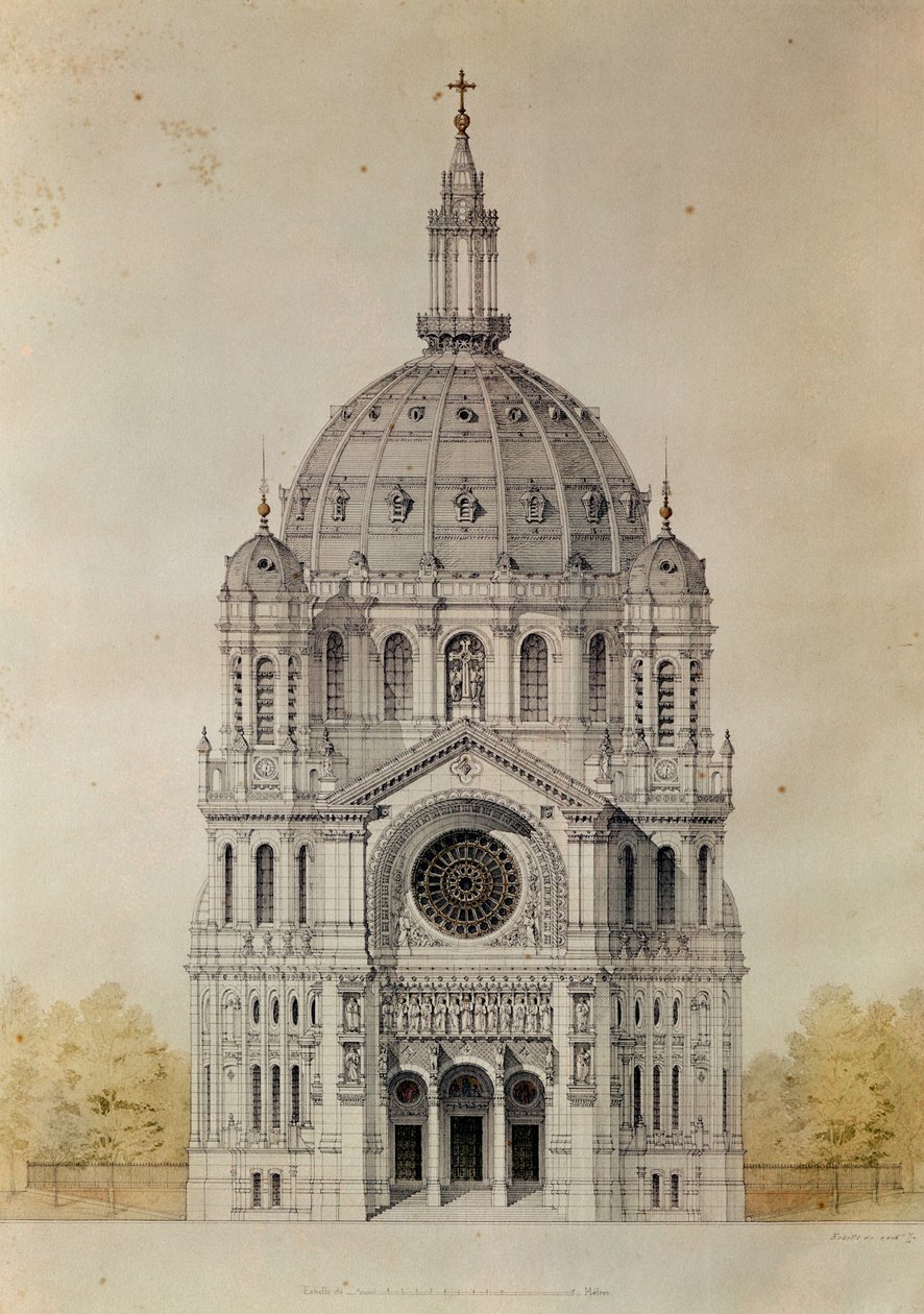 Facciata ovest della Chiesa di Sant
