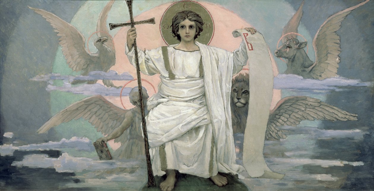 Il Figlio di Dio - La Parola di Dio, 1885-96 da Victor Mikhailovich Vasnetsov