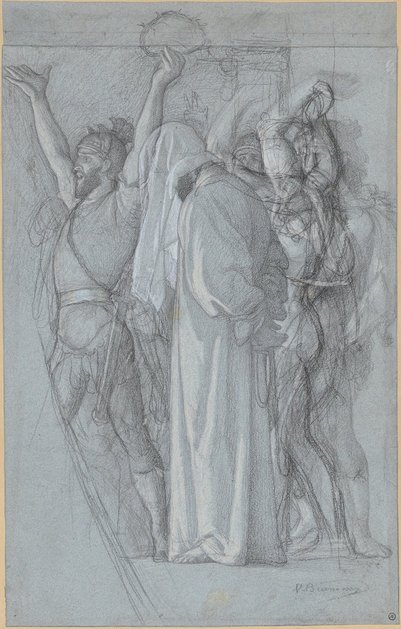 La Derisione di Cristo da Victor François Eloi Biennourry