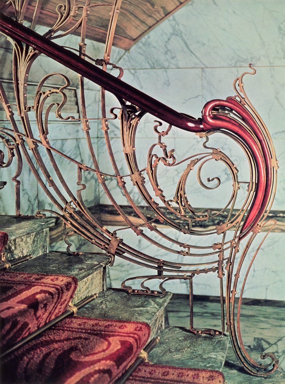 Corrimano da Victor Horta