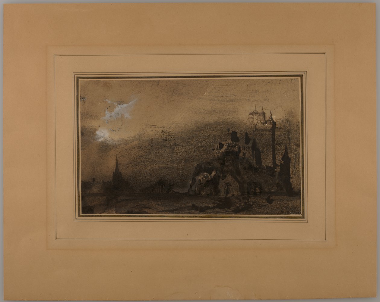 Paesaggio con castello da Victor Hugo