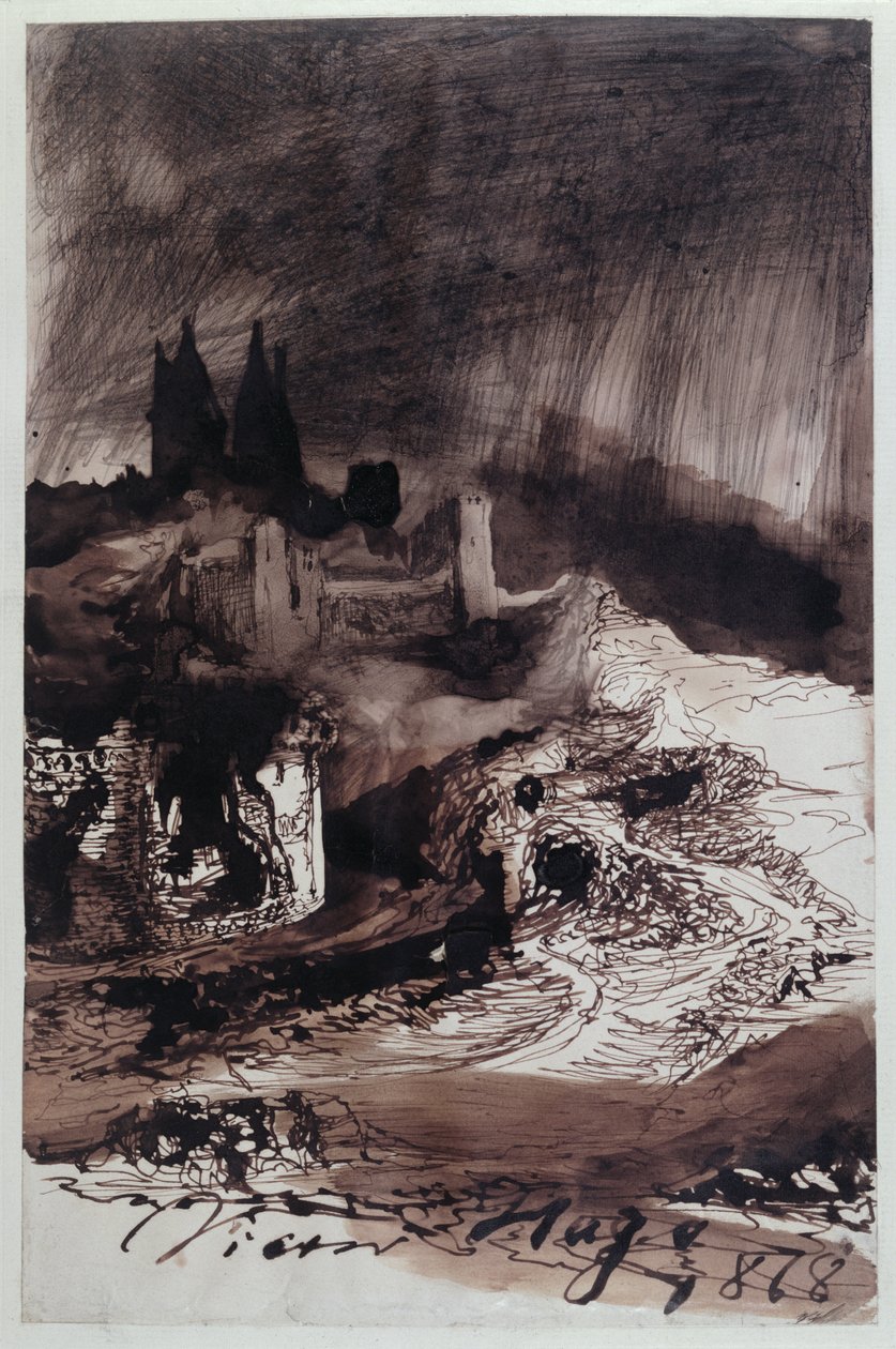 Il castello, 1878 da Victor Hugo