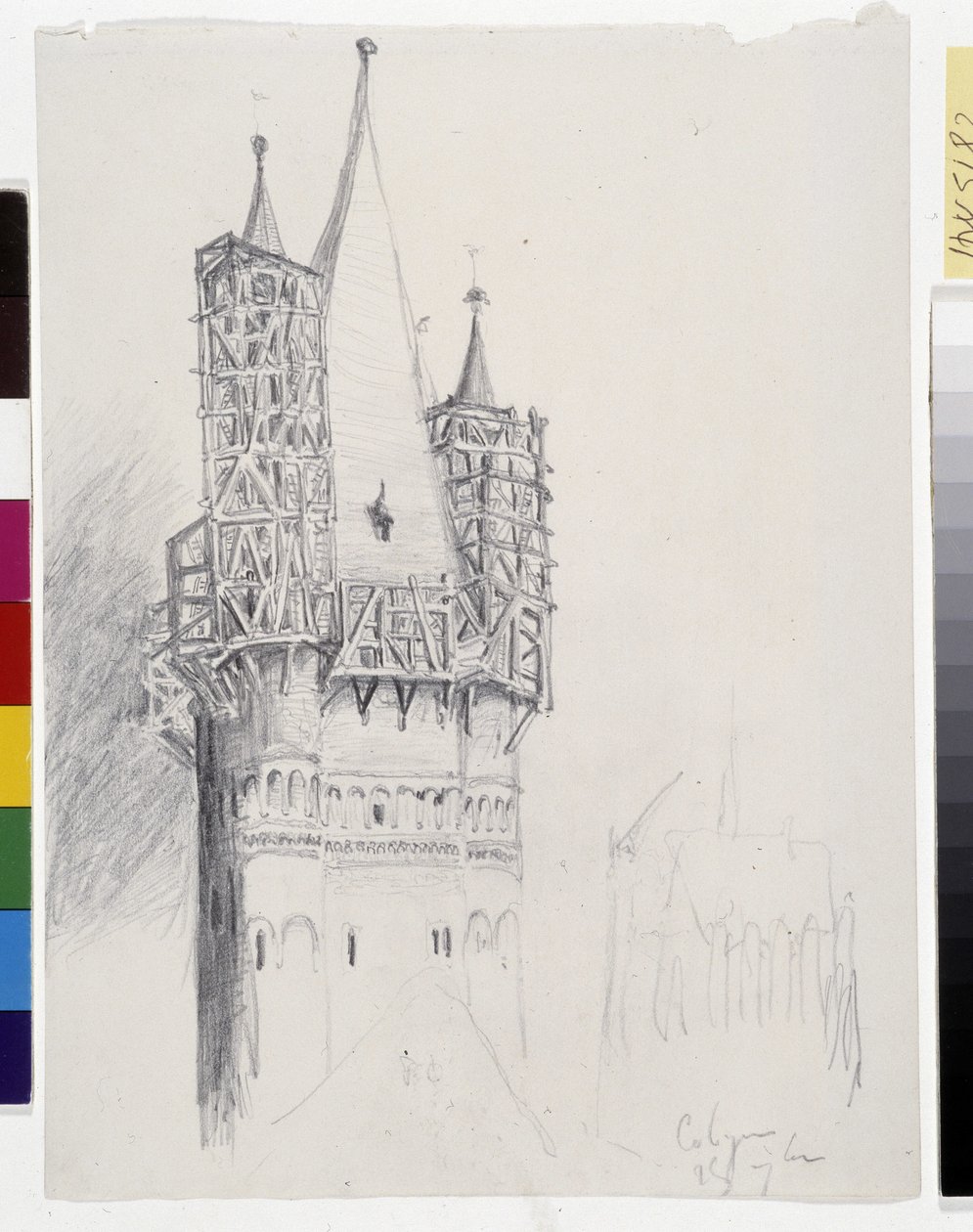 Il campanile di Colonia da Victor Hugo