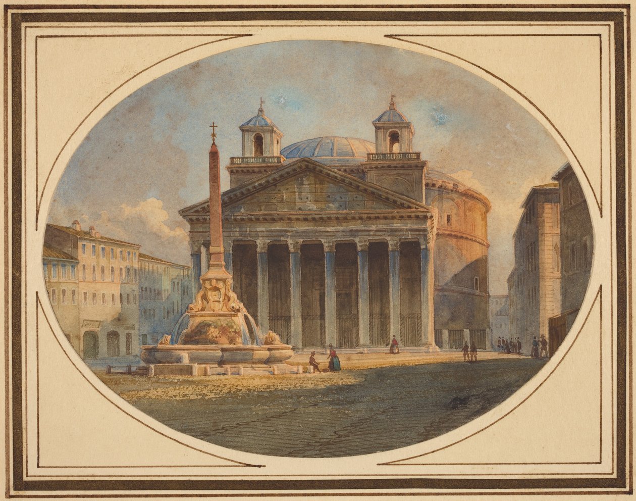 Il Pantheon da Victor Jean Nicolle