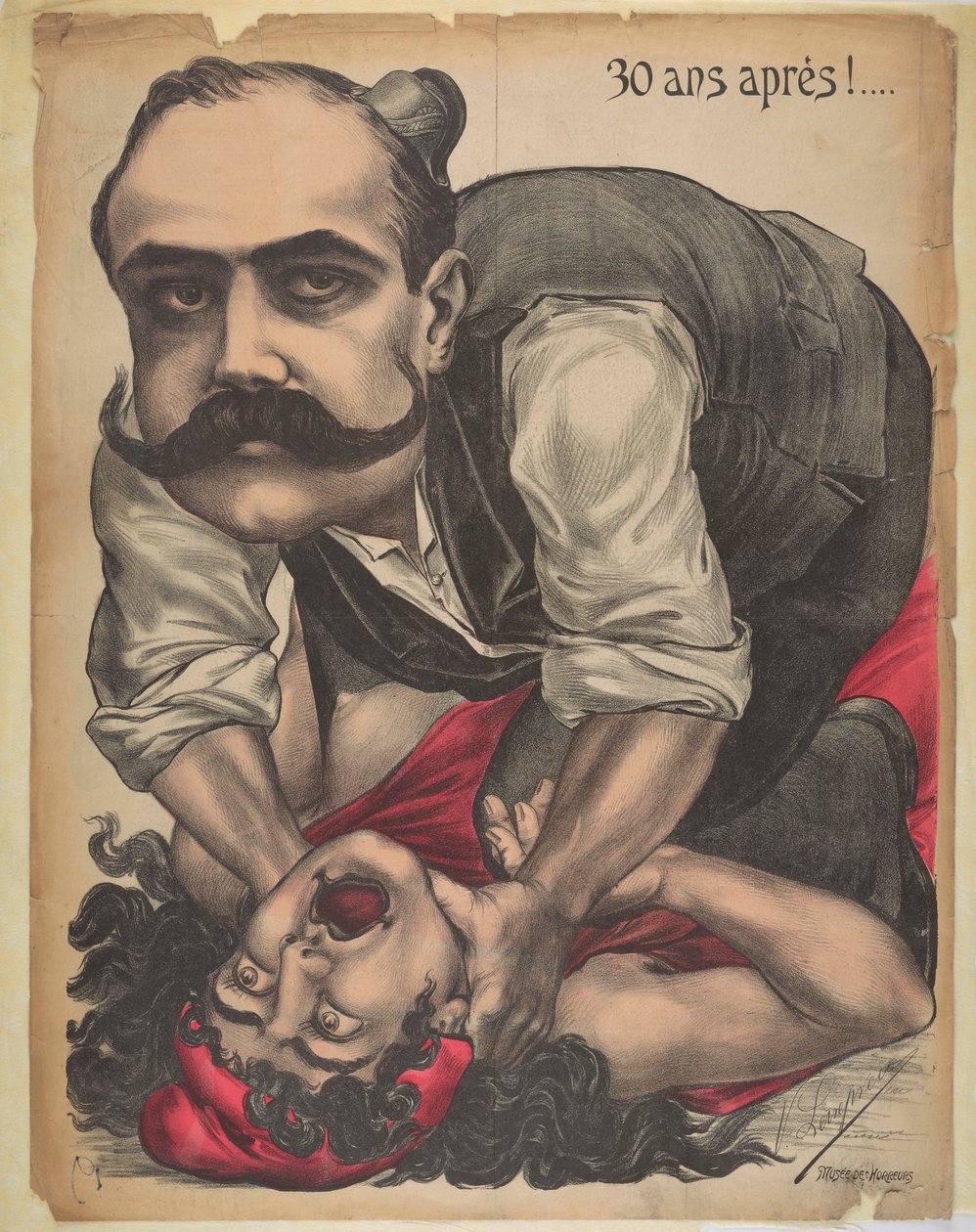 Musée des Horreurs Galleria degli orrori: Alfred Dreyfus da Victor Lenepveu