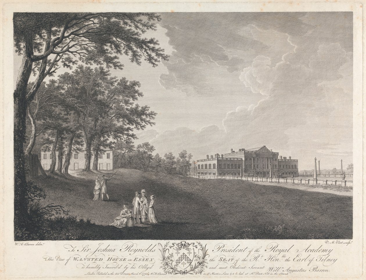 Casa di Wanstead in Essex da Victor Marie Picot