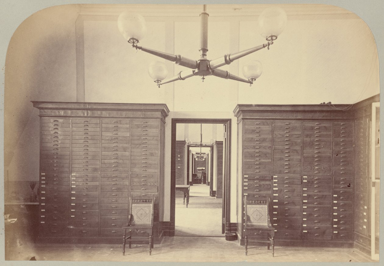 Pl. VII. Storia attica: Stanze di lavoro da Victor Prevost, Gaston L. Feuardent and Co., New York