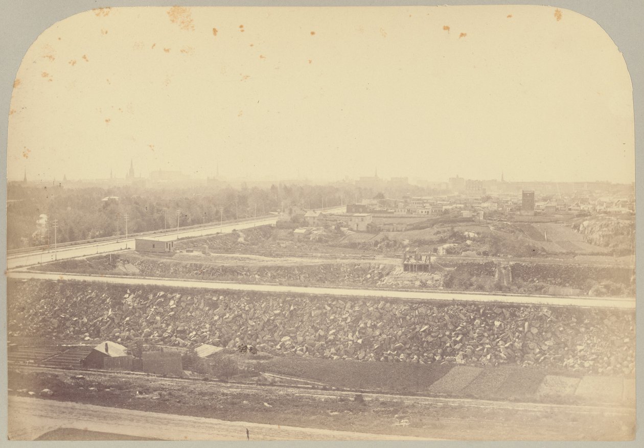 Pl. XVI. Vista panoramica a est del Museo da Victor Prevost, Gaston L. Feuardent and Co., New York