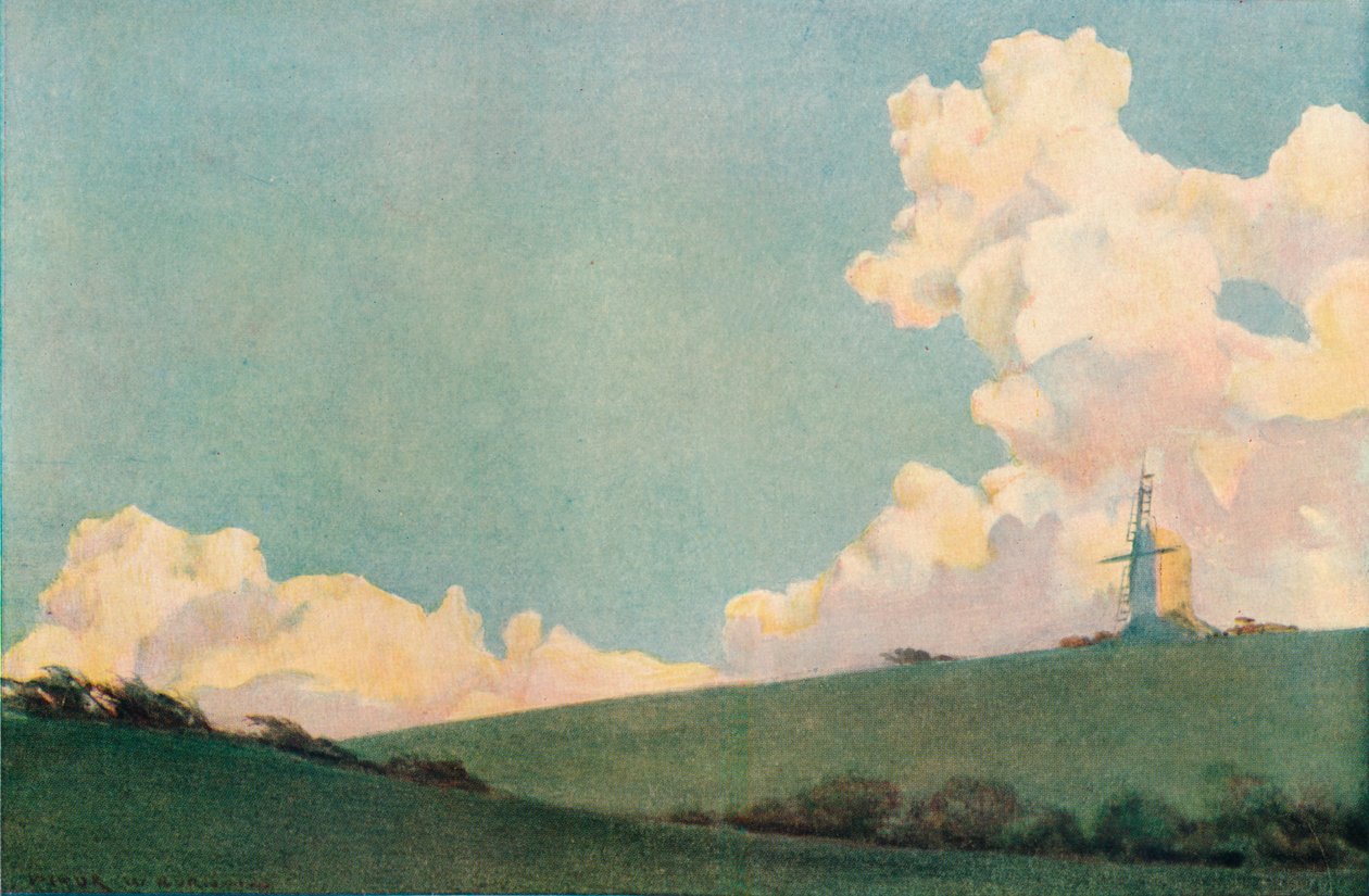 La Nuvola Cumulus, c1888-1925, 1925 da Victor Wyatt Burnand