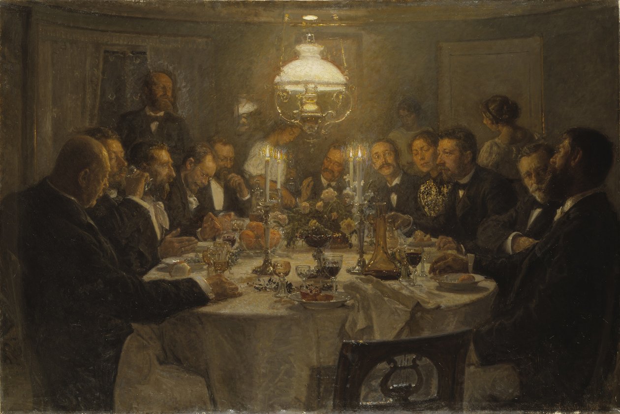 Svedese: Tra gli artisti Un raduno di artisti da Viggo Johansen