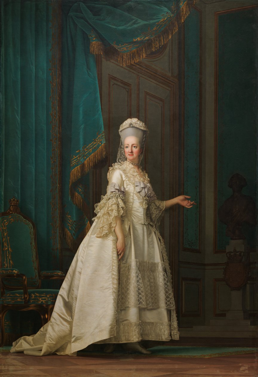 La regina vedova Juliane Marie da Vigilius Eriksen