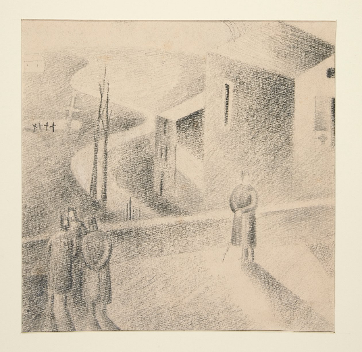 Sette disegni originali e manoscritti dell
