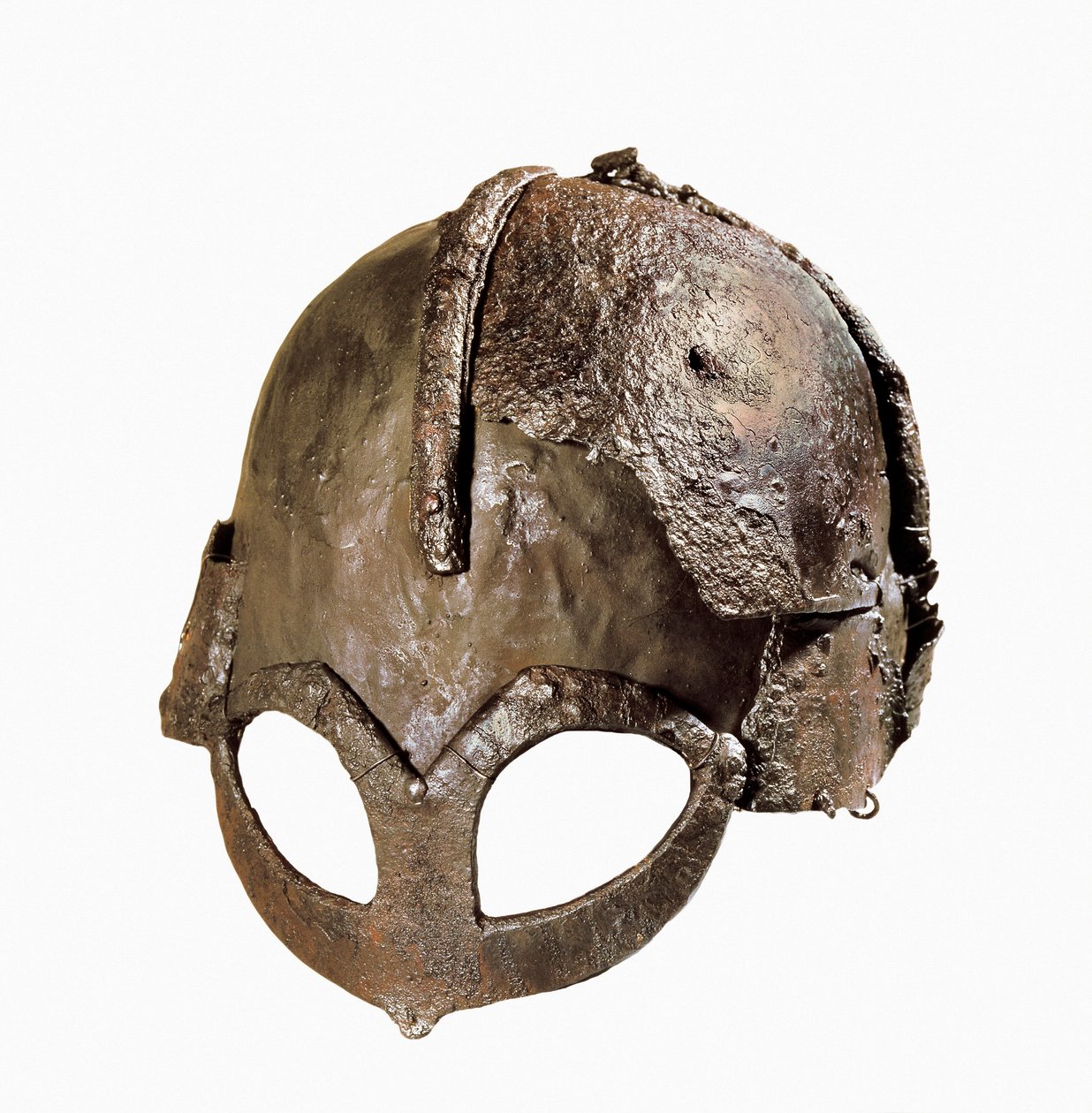 Elmo vichingo Gjermundbu, trovato a Ringerike, Norvegia da Viking Viking