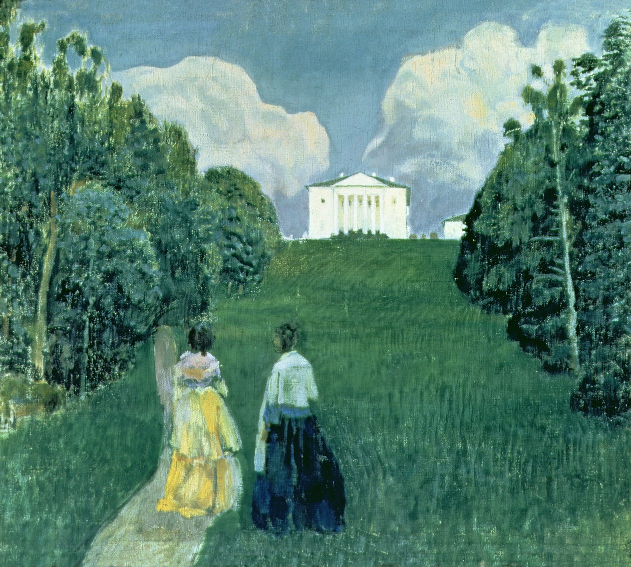 Bagliore del tramonto, 1904 da Viktor Elpidiforovich Borisov Musatov