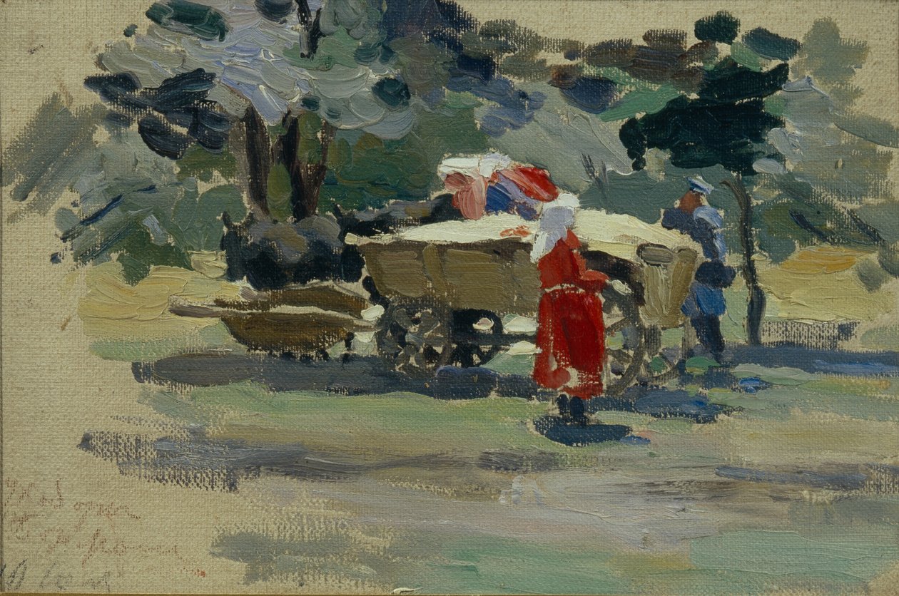 I Doukhobors a Borjomi, 1895 da Viktor Elpidiforovich Borisov Musatov