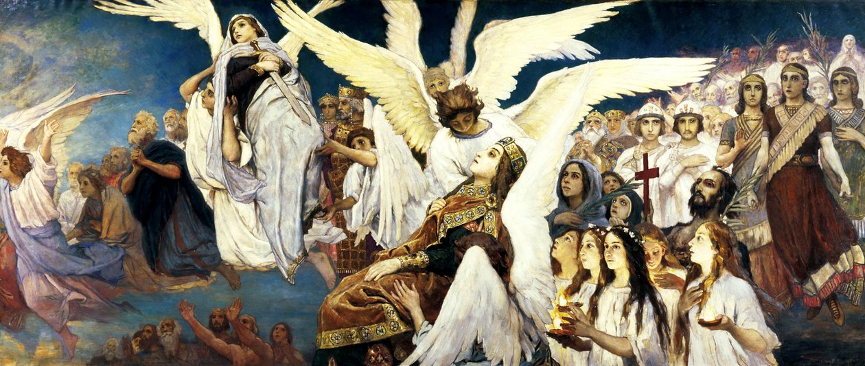 Prima del Paradiso, Parte destra da Viktor Mikhaylovich Vasnetsov