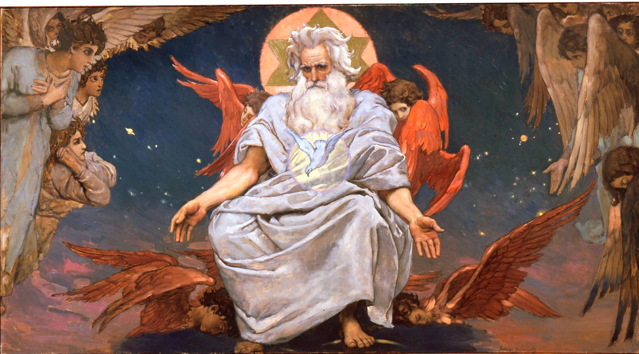 Dio Padre, 1885-1896 da Viktor Mikhaylovich Vasnetsov