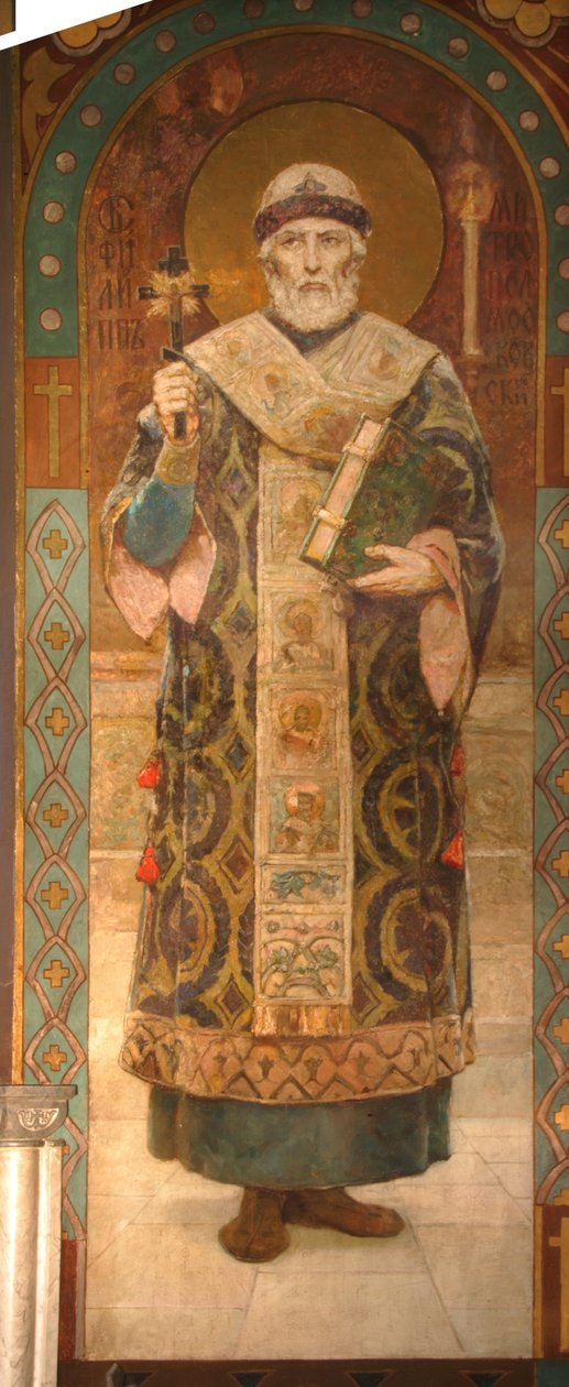 San Filippo, Metropolita di Mosca, 1885-1896 da Viktor Mikhaylovich Vasnetsov