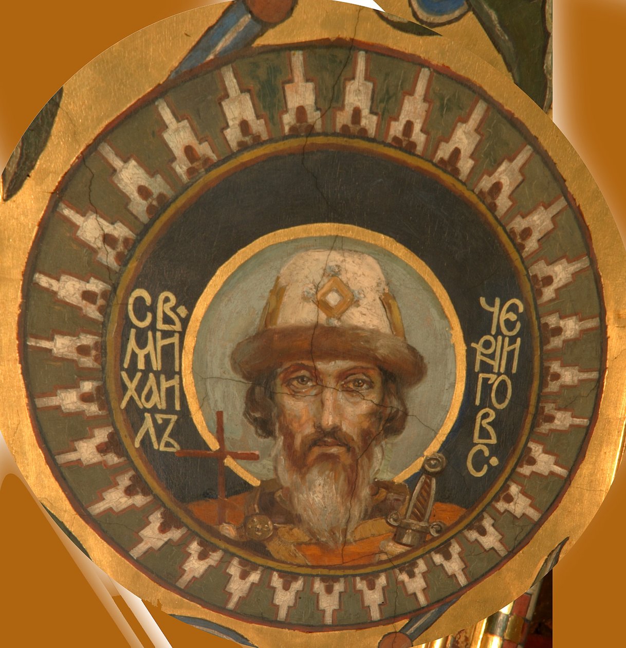 San Principe Michele di Černigov da Viktor Mikhaylovich Vasnetsov
