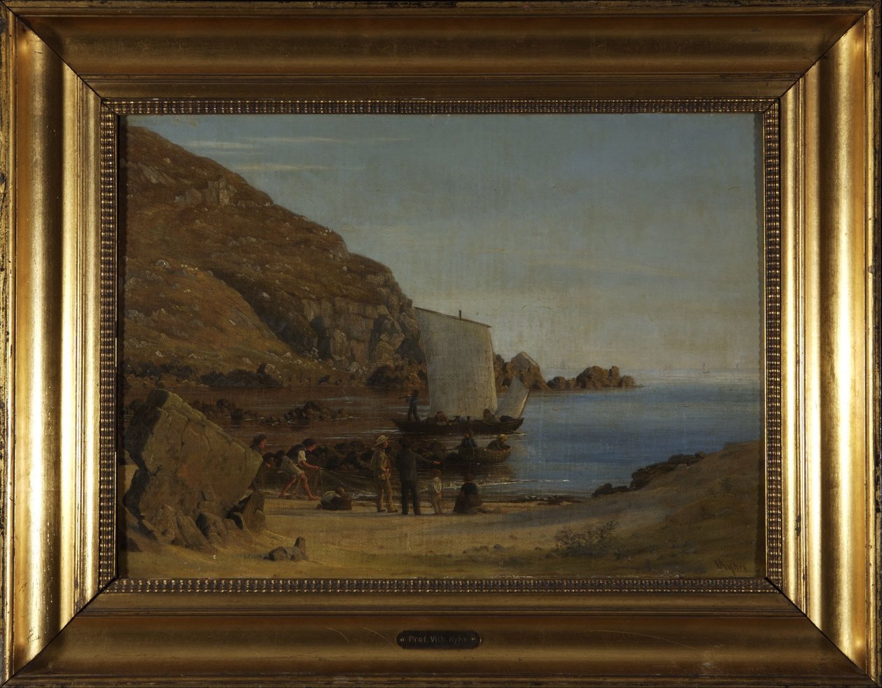 Formazione a Bornholm da Vilhelm Kyhn