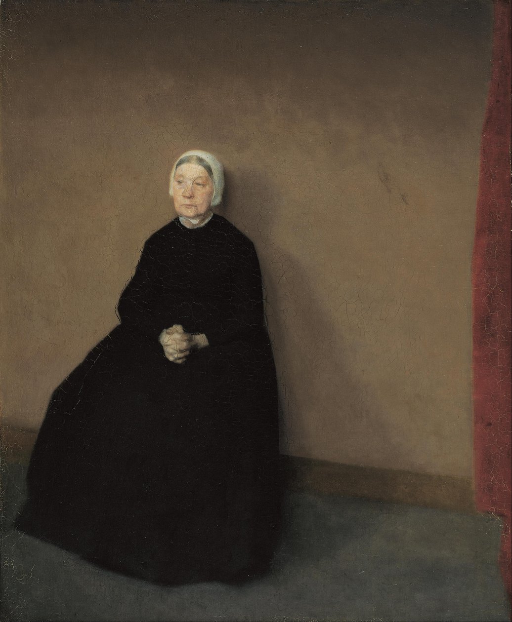 Una vecchia donna da Vilhelm Hammershøi