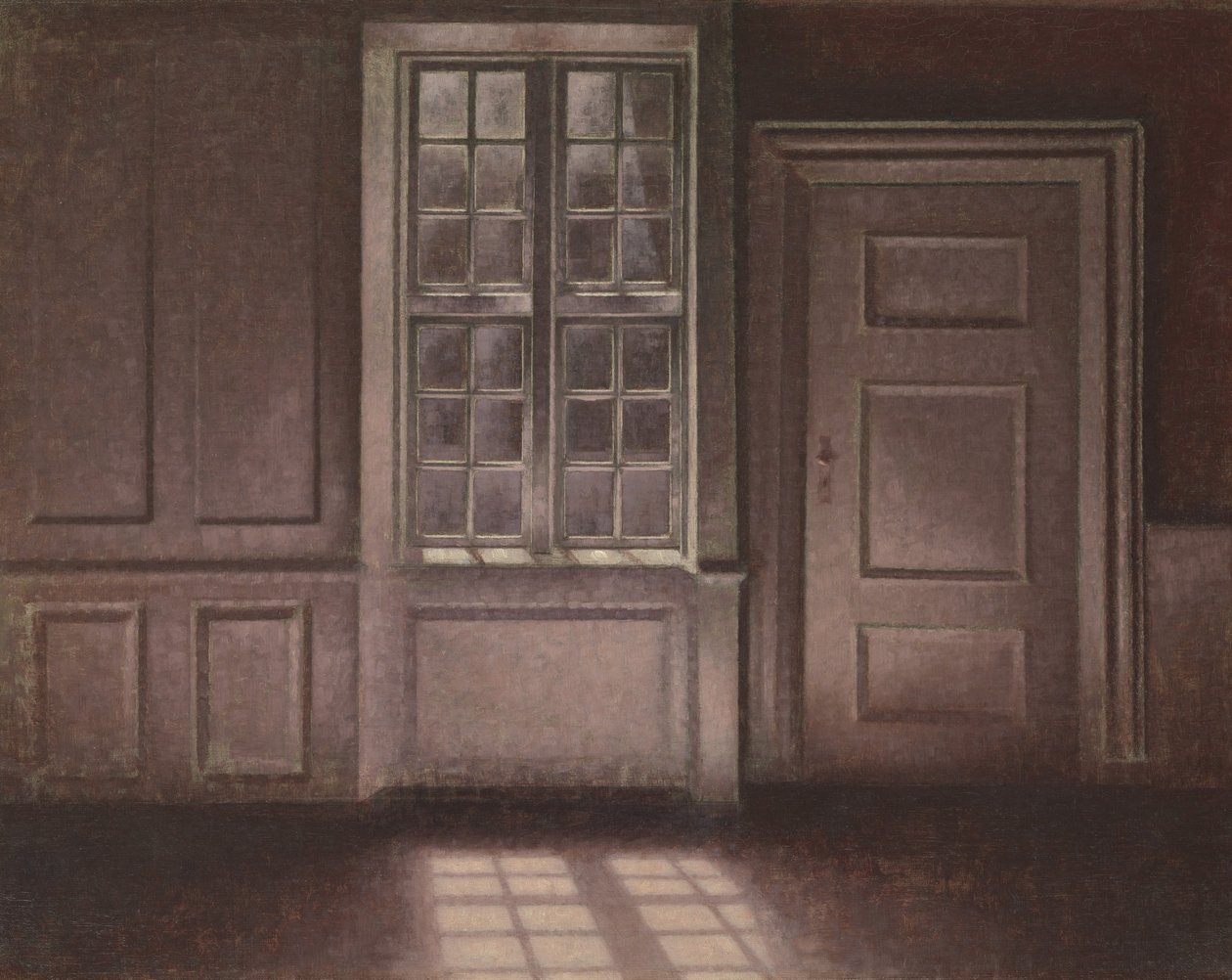 Chiaro di luna, Strandgade 30 da Vilhelm Hammershøi
