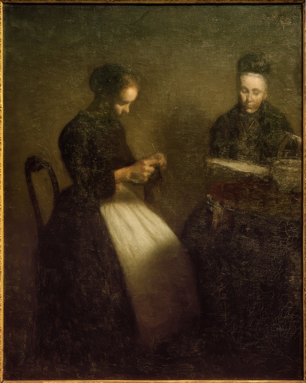 Interno serale da Vilhelm Hammershoi