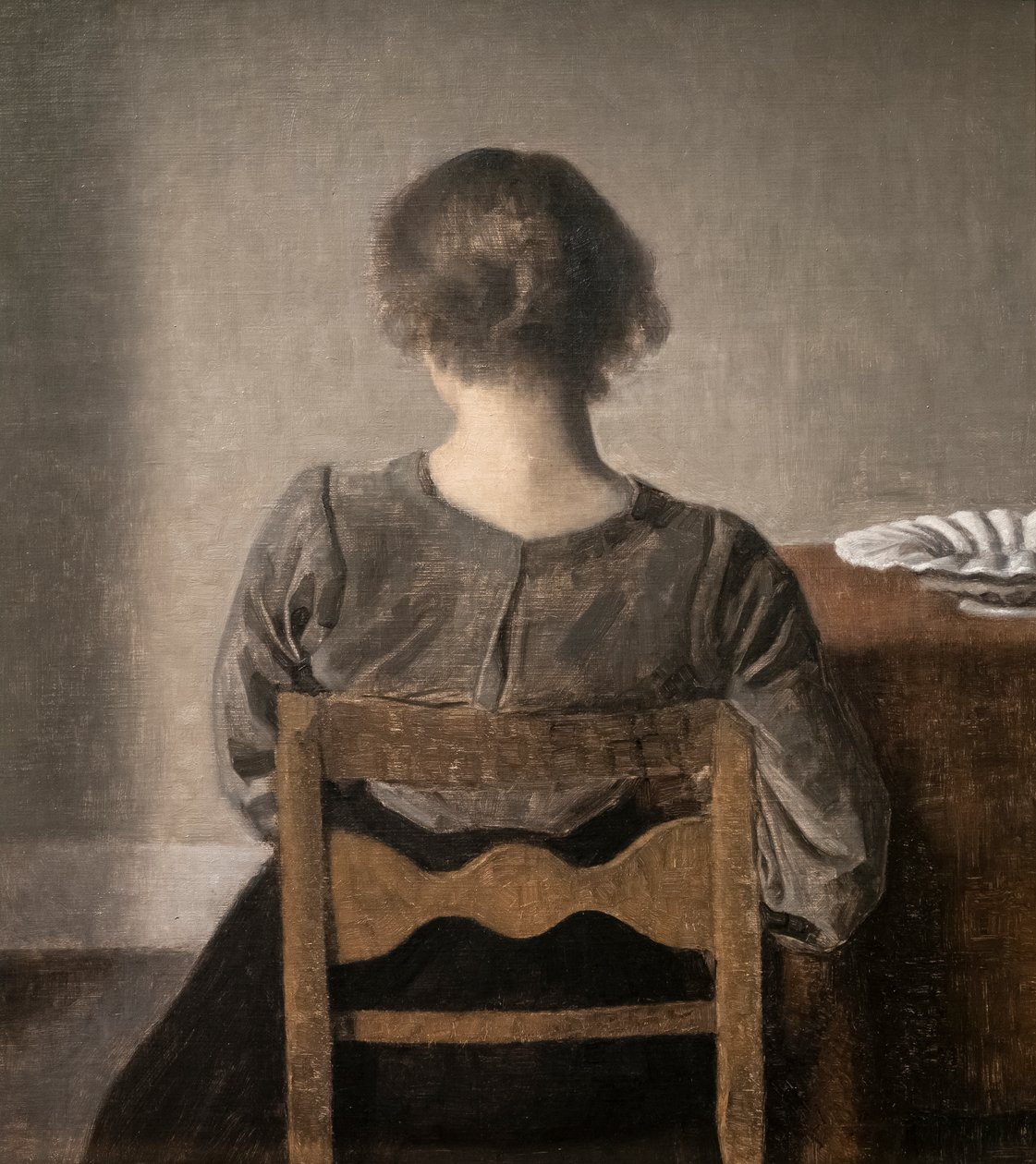Hvile anche chiamato Repos da Vilhelm Hammershoi