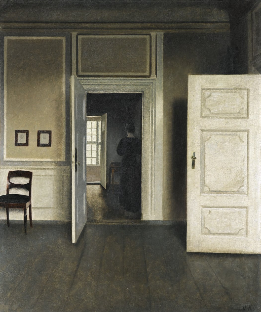 Interno. Strandgade 30 da Vilhelm Hammershoi