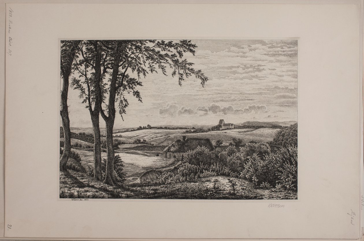 Paesaggio pomeridiano, Sjælland da Vilhelm Kyhn
