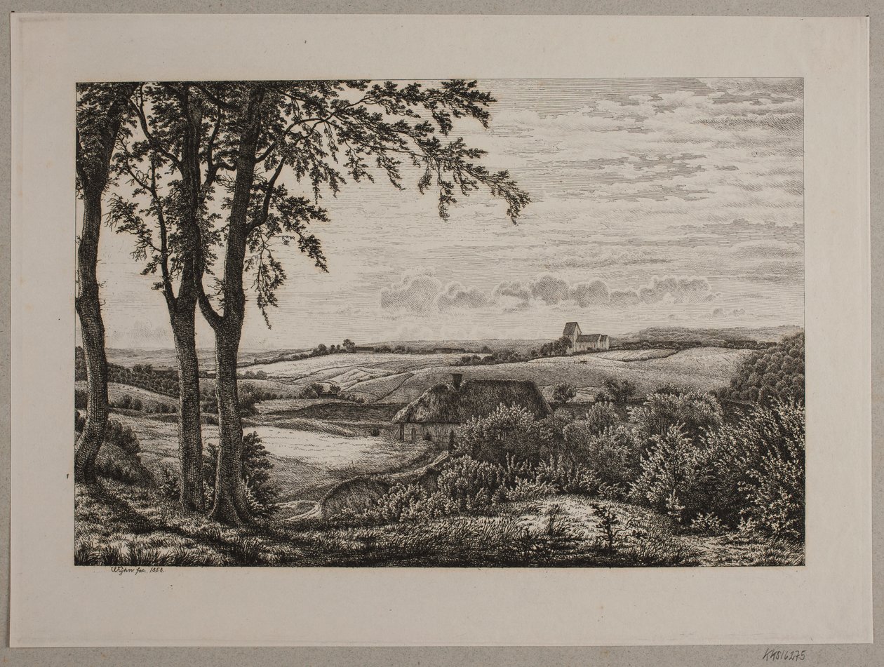 Paesaggio pomeridiano, Sjælland da Vilhelm Kyhn