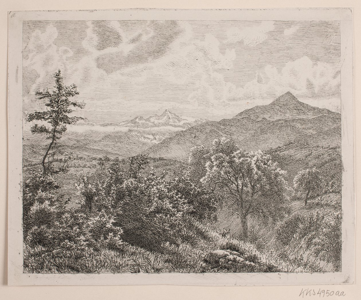 Paesaggio di Alta Montagna da Vilhelm Kyhn