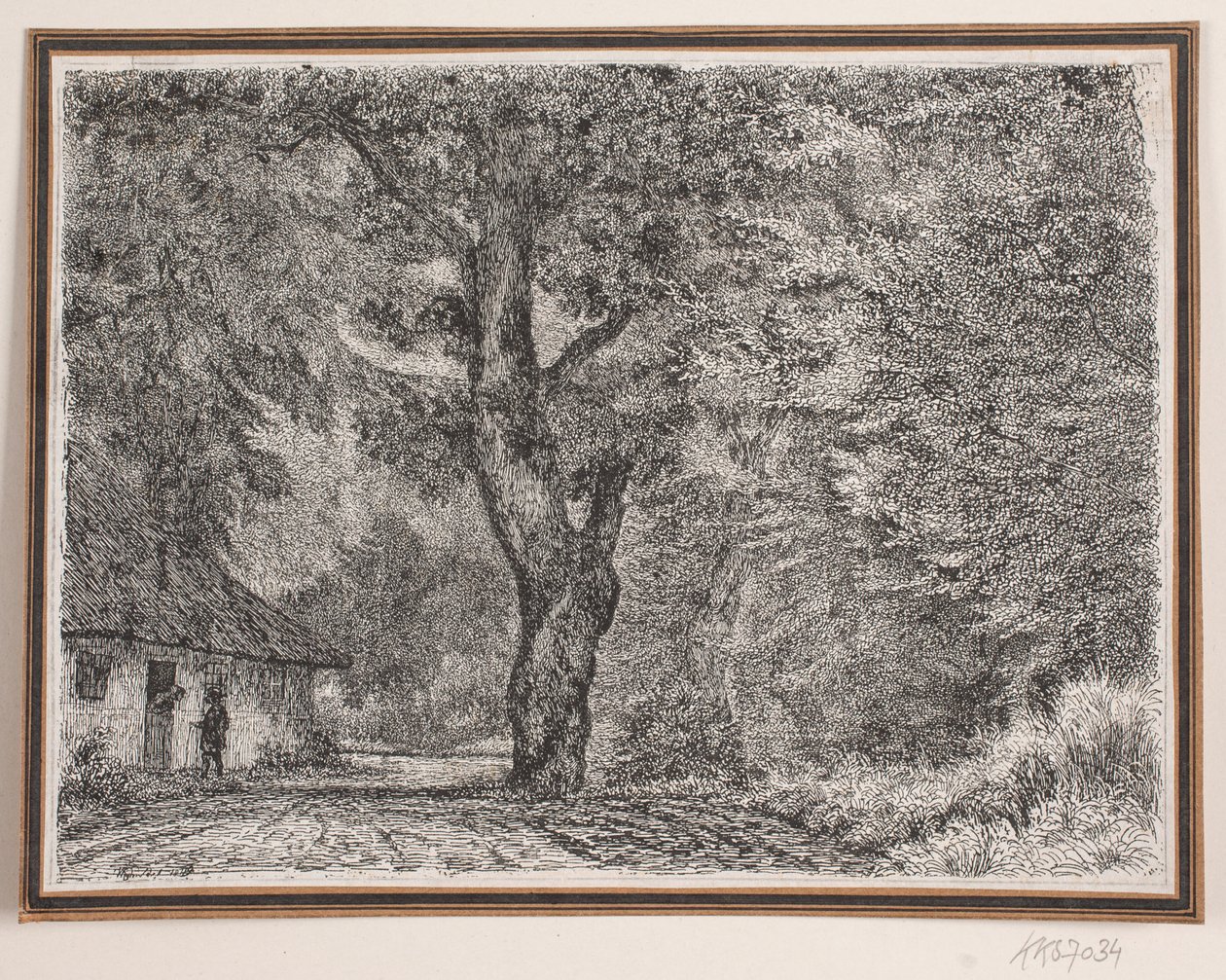 La casa nel bosco da Vilhelm Kyhn